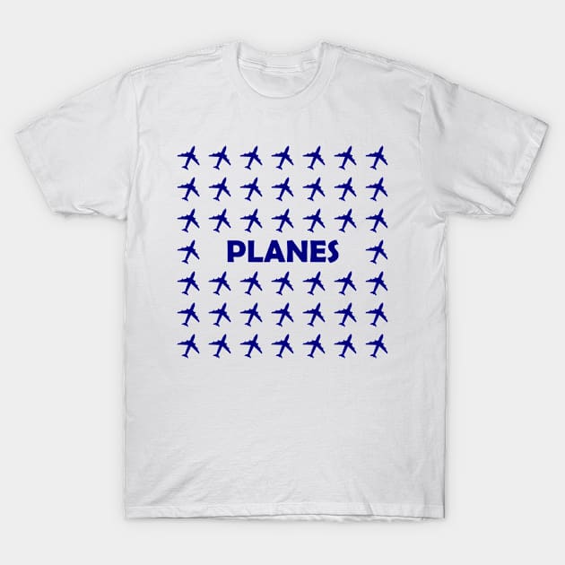 planes T-Shirt by Karpatenwilli